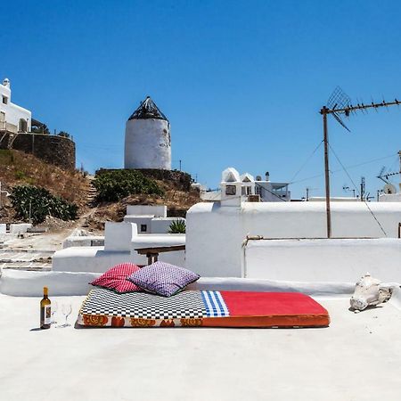 Вилла Eclectic & Artistic House In Mykonos Town Экстерьер фото