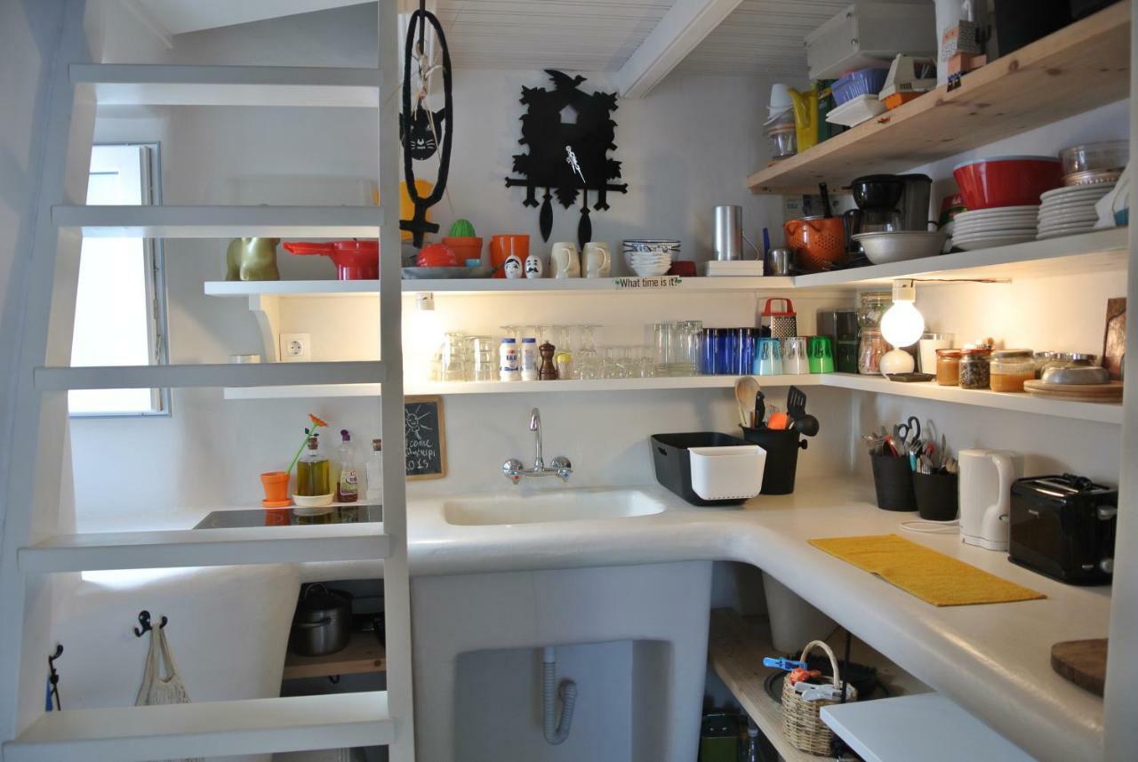 Вилла Eclectic & Artistic House In Mykonos Town Экстерьер фото