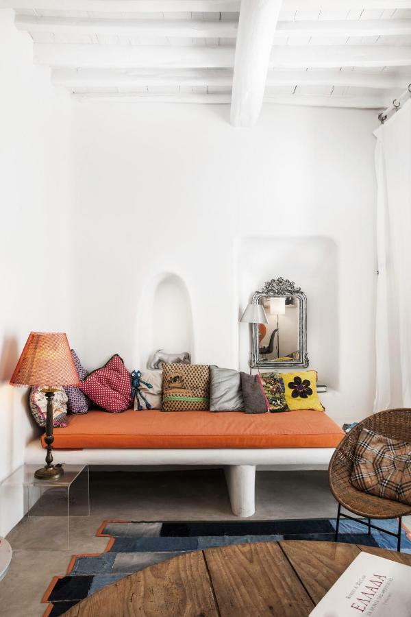 Вилла Eclectic & Artistic House In Mykonos Town Экстерьер фото