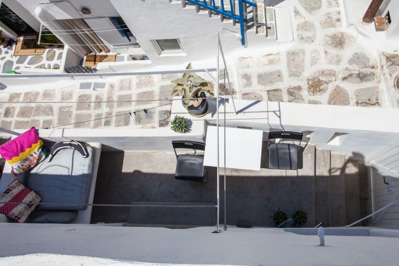 Вилла Eclectic & Artistic House In Mykonos Town Экстерьер фото