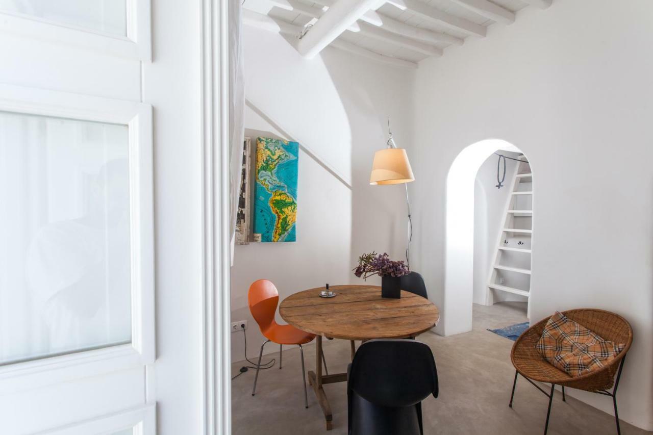 Вилла Eclectic & Artistic House In Mykonos Town Экстерьер фото