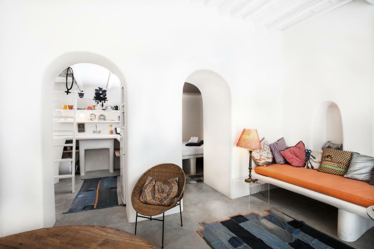 Вилла Eclectic & Artistic House In Mykonos Town Экстерьер фото